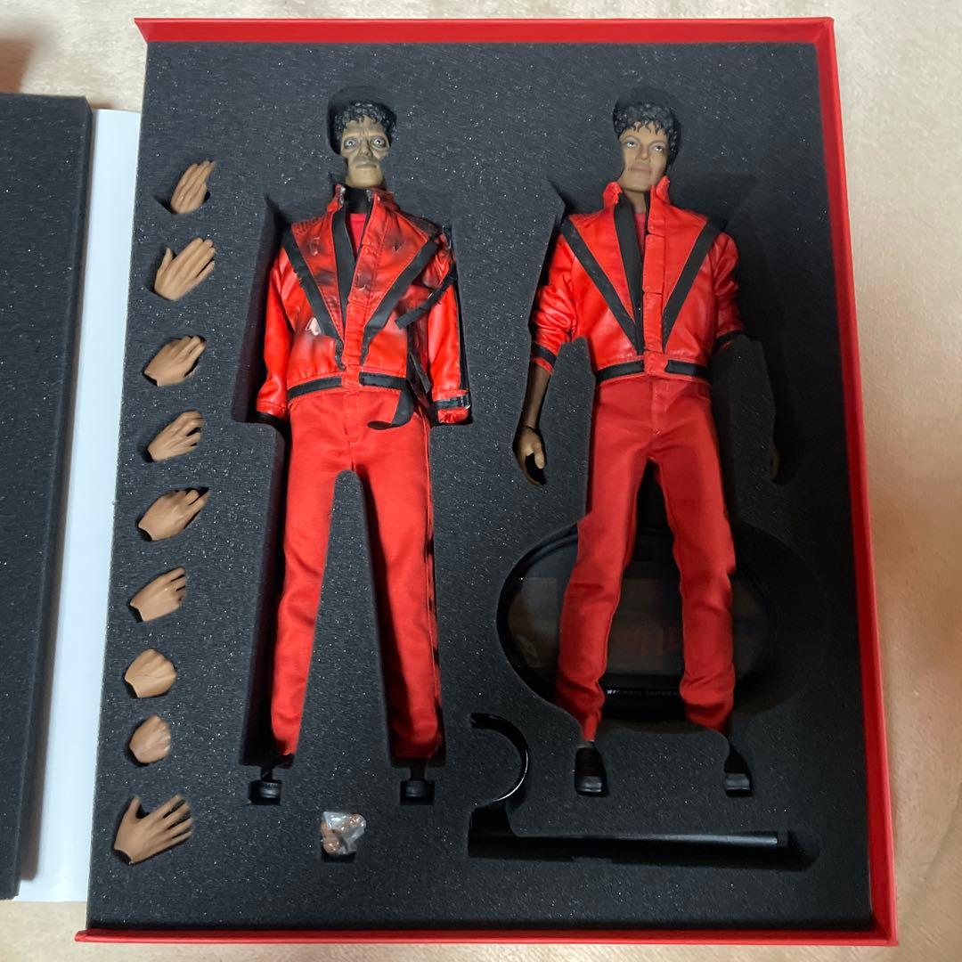 新品同様未使用】ホットトイズ マイケルジャクソン 1/6 スリラー版