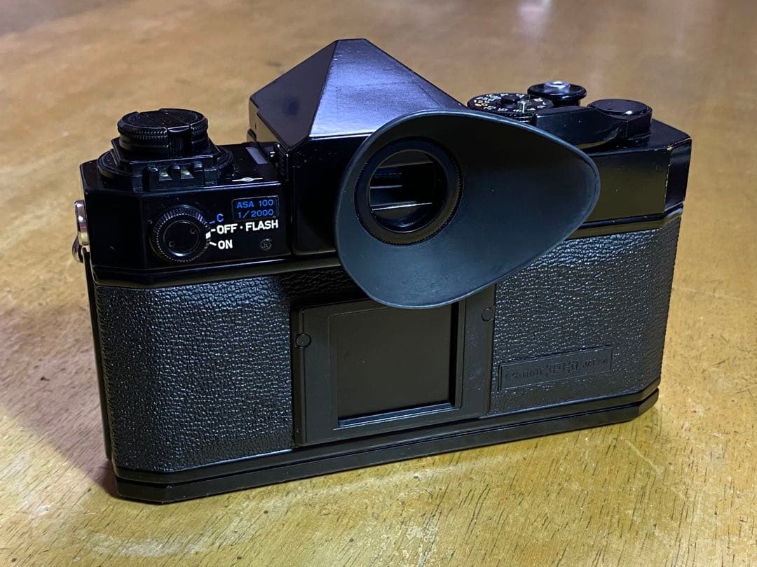 【完動品】CANON F-1 後期＋SUPER-CANOMATICレンズ