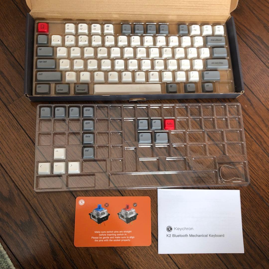 Keychron K2 キーボードK2 Retro Mac キーキャップ　セット