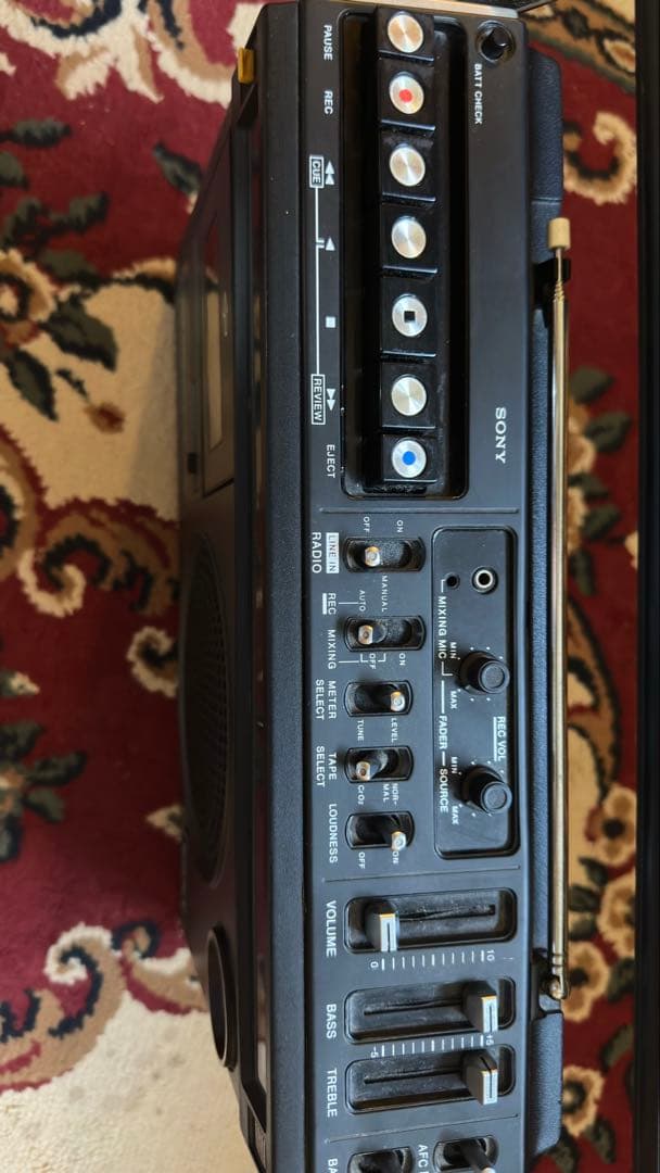 SONY CF-1980 ラジカセ カセットプレーヤー　現状品