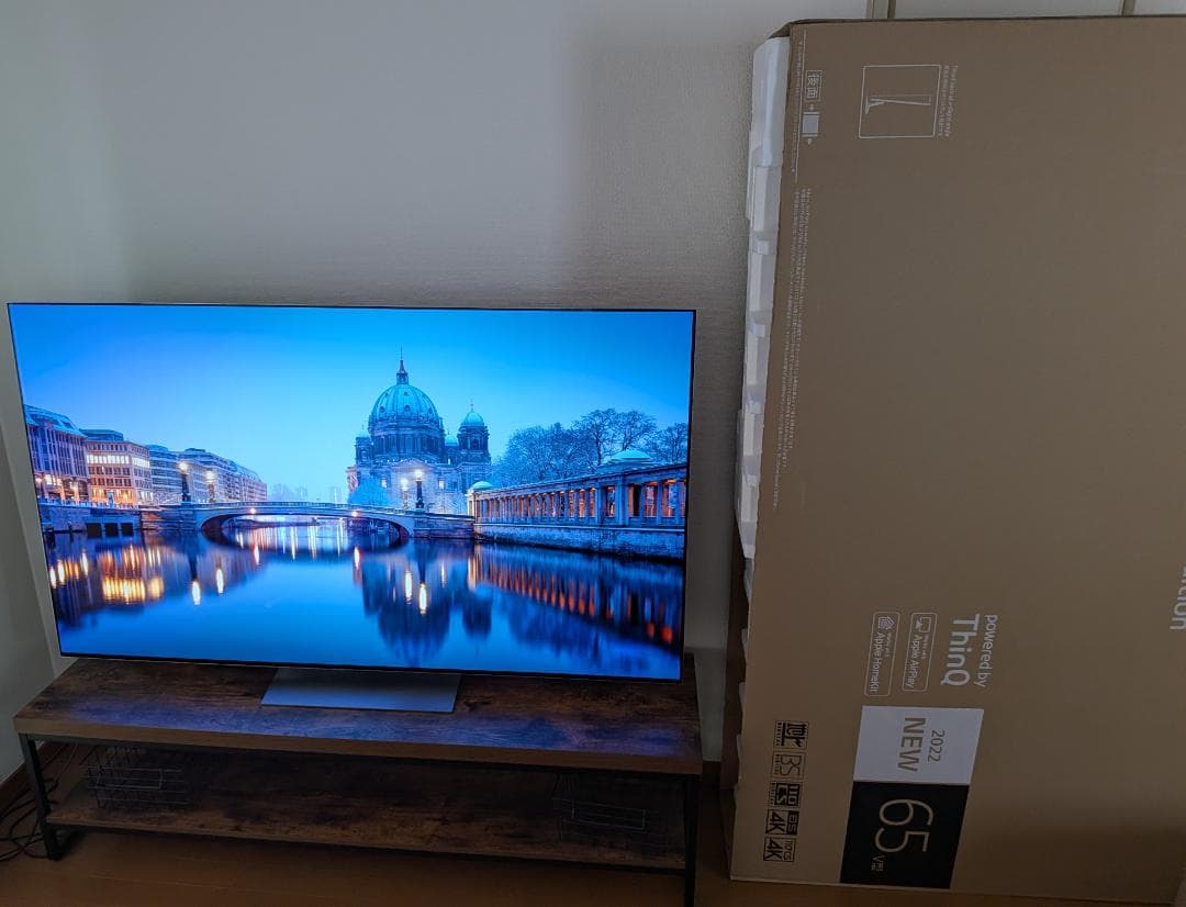 【美品・保証残有】LG G2 有機ELテレビ (65インチ・2022年モデル)