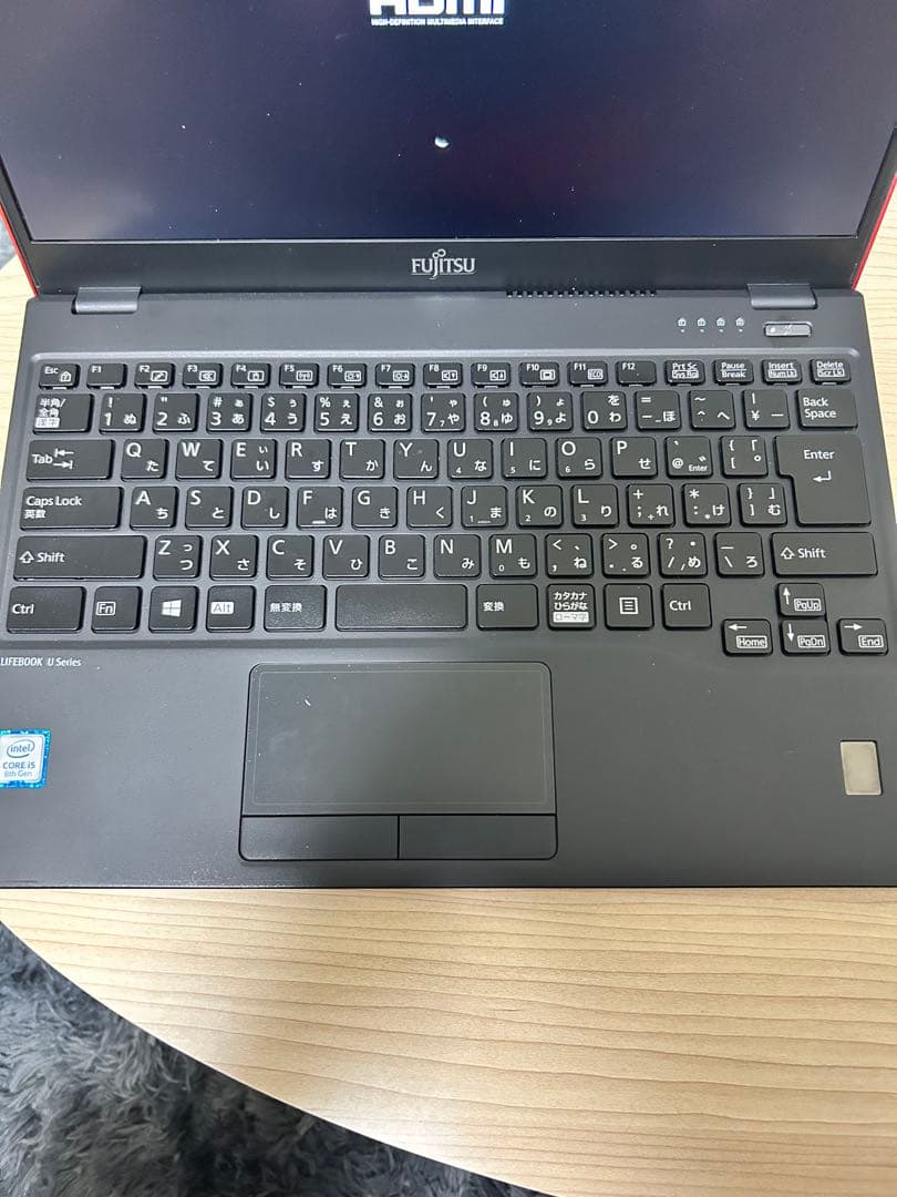 軽量薄型☆富士通 U939 Core i5-8365U 4GB SSD128