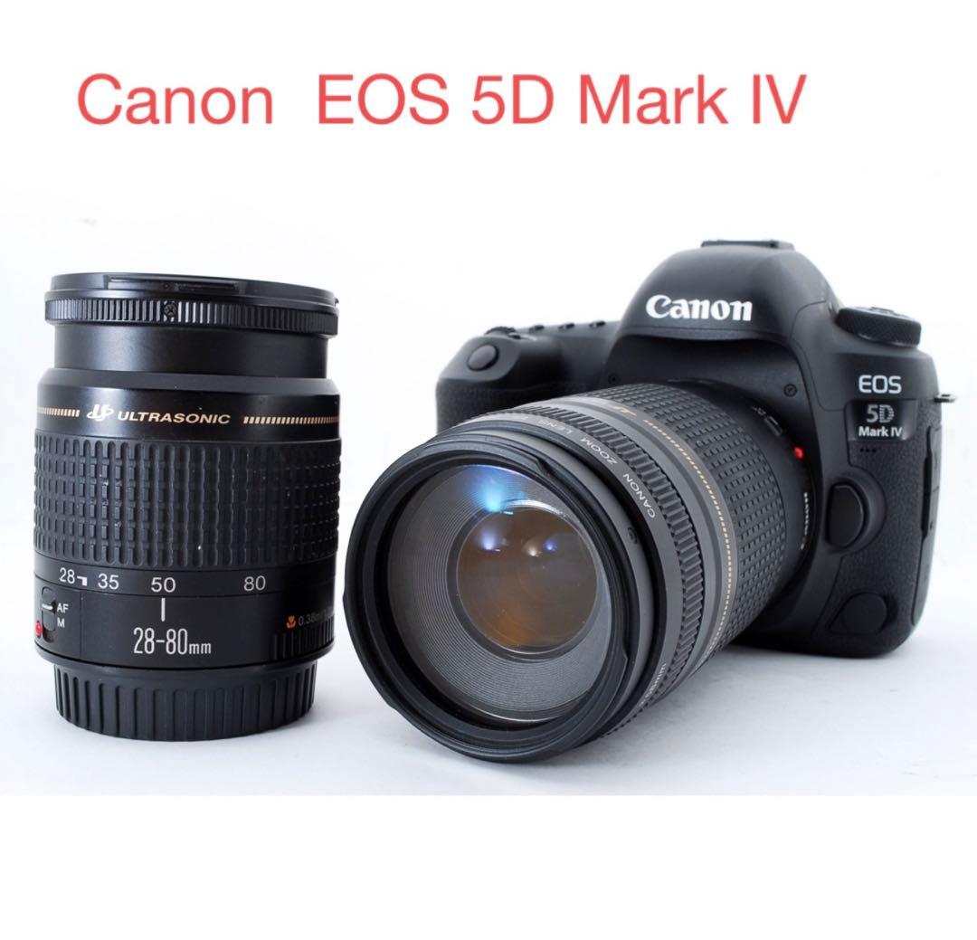 キャノン Canon EOS 5D Mark IV標準&望遠ダブルレンズセット Canon EOS 5D Mark IV標準&望遠ダブルレンズセット - メルカリ