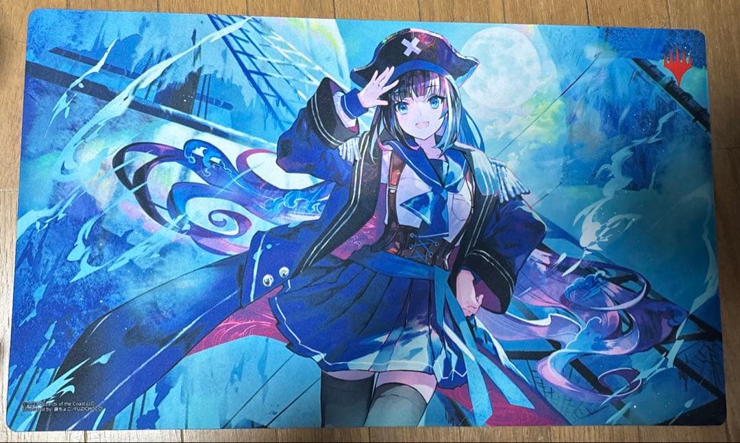 幽体の船乗り　プレイマット　MTG Amazon.co.jp: MTG 幽体の船乗り プレイマット 藤ちょこイラスト