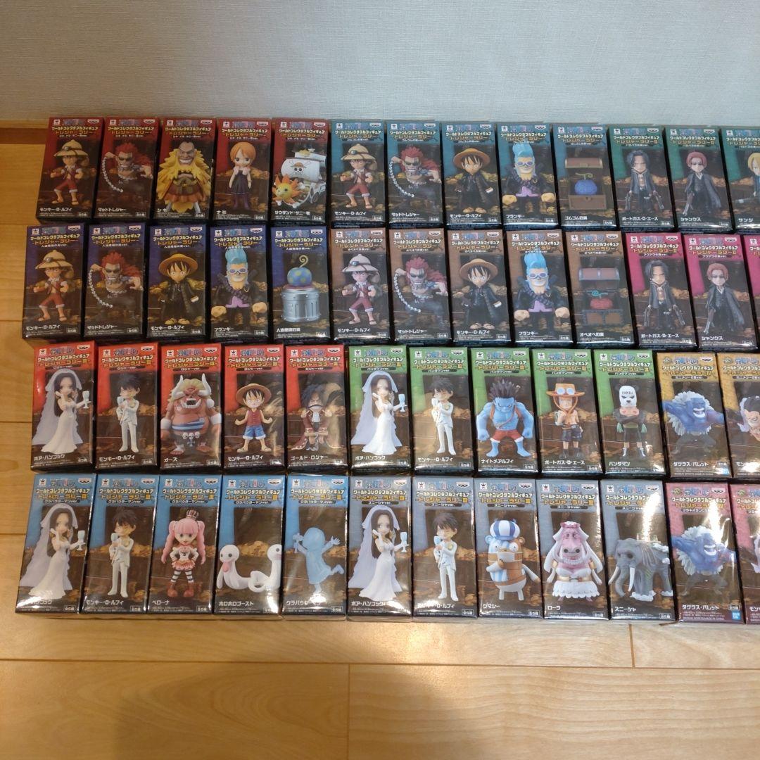 ワンピース ワーコレ トレジャーラリー 80体 コンプ コレクタブル