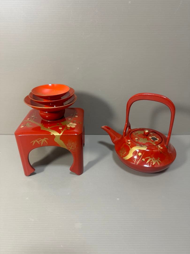 2299  お屠蘇 洗朱 変り松 松竹梅 2299 お屠蘇 洗朱 変り松 松竹梅 2299 お屠蘇 洗朱 変り松 松竹梅 美術