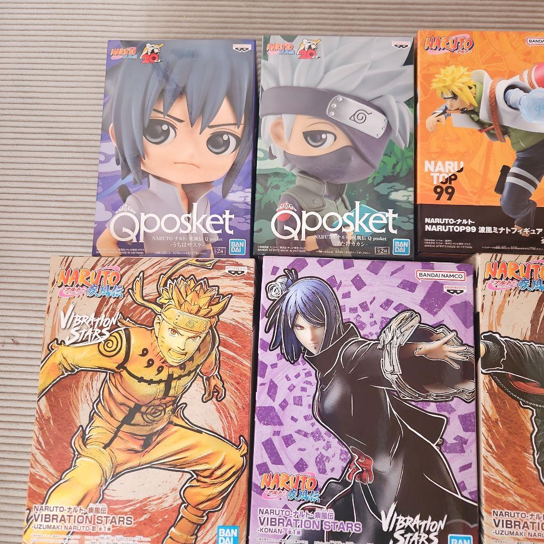 NARUTO疾風伝 ナルト フィギュア カカシ ミナト サスケ 小南 まとめ売