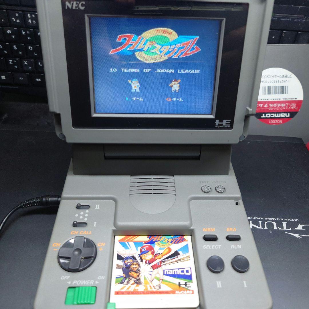 完動品 NEC PCエンジン LT 本体 PI-TG9 レアおまけ付き - メルカリ