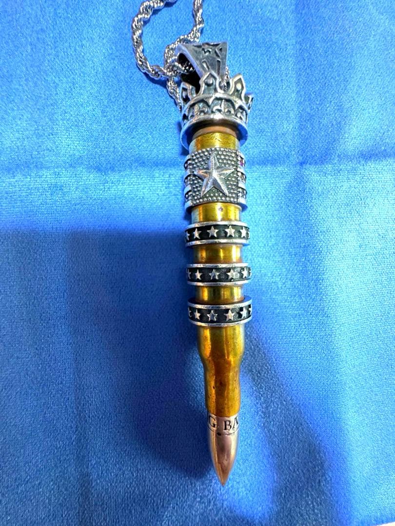 ELLY着用！KING BABY ペンダント ネックレス 銃弾 クロムハーツ - メルカリ