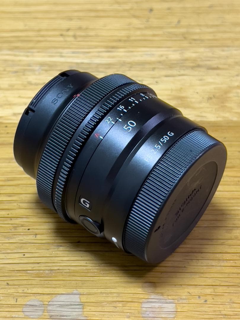 sony ソニー　単焦点レンズ　FE 50mm F2.5 G　中古美品