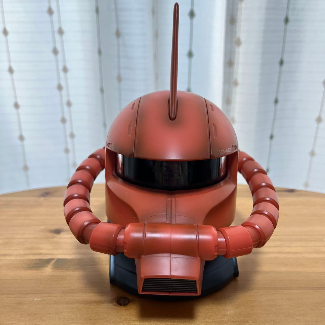 限定非売品 シャア専用ザク プロジェクタークロック 時計 フィギュア