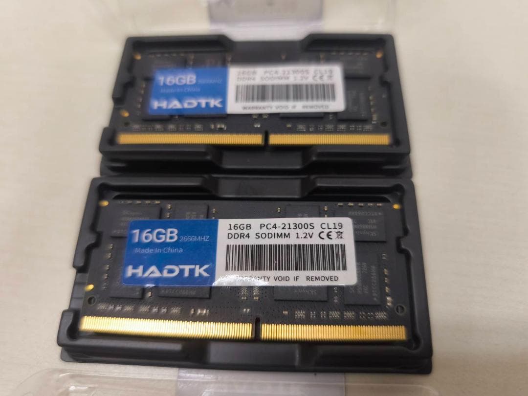 ノートPC用メモリ PC4-21300 SODIMM 16GB x2枚組 Amazon.co.jp: ノートPC用メモリ PC4-21300(DDR4-2666) SODIMM 32GB
