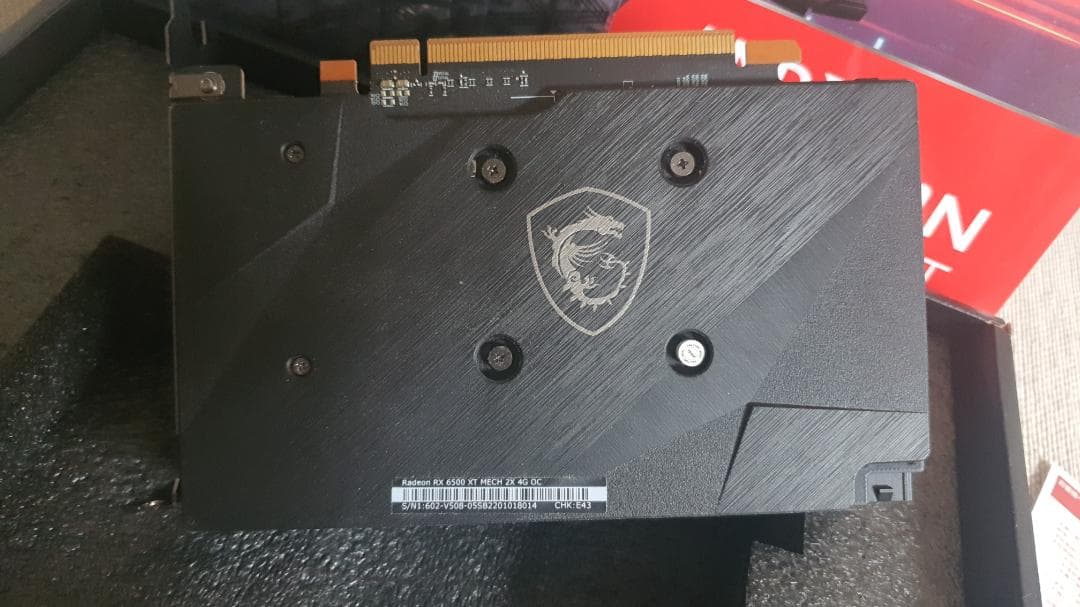 グラフィックボード・グラボ・ビデオカード AMD MSI Radeon RX 6500 XT OC Edition