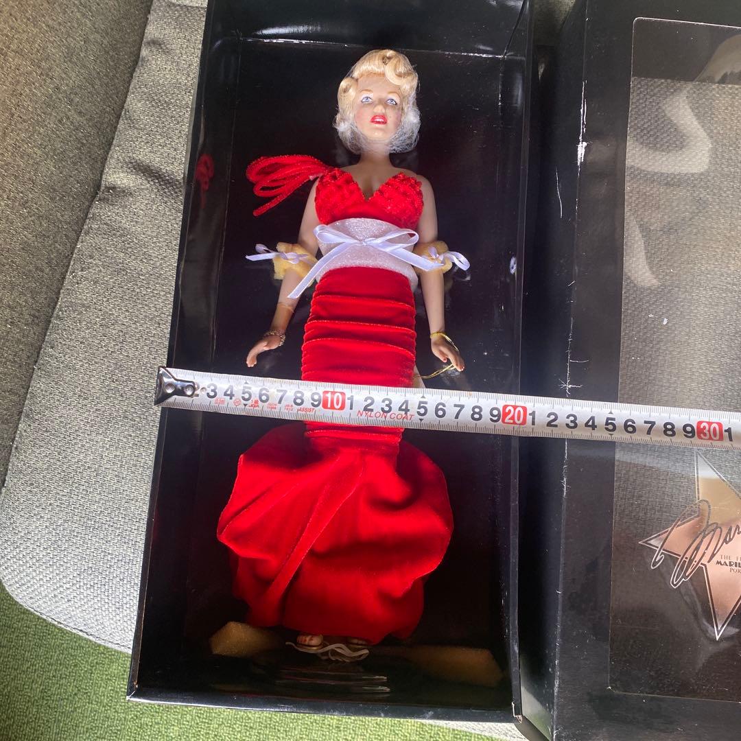 マリリン・モンロー フィギュア 赤ドレス ビンテージ フランクリン