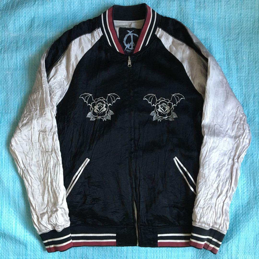 清春着用☆MaD⬛︎PROPA9ANDA⬛︎リバーシブルスカジャン⬛︎￼刺繍