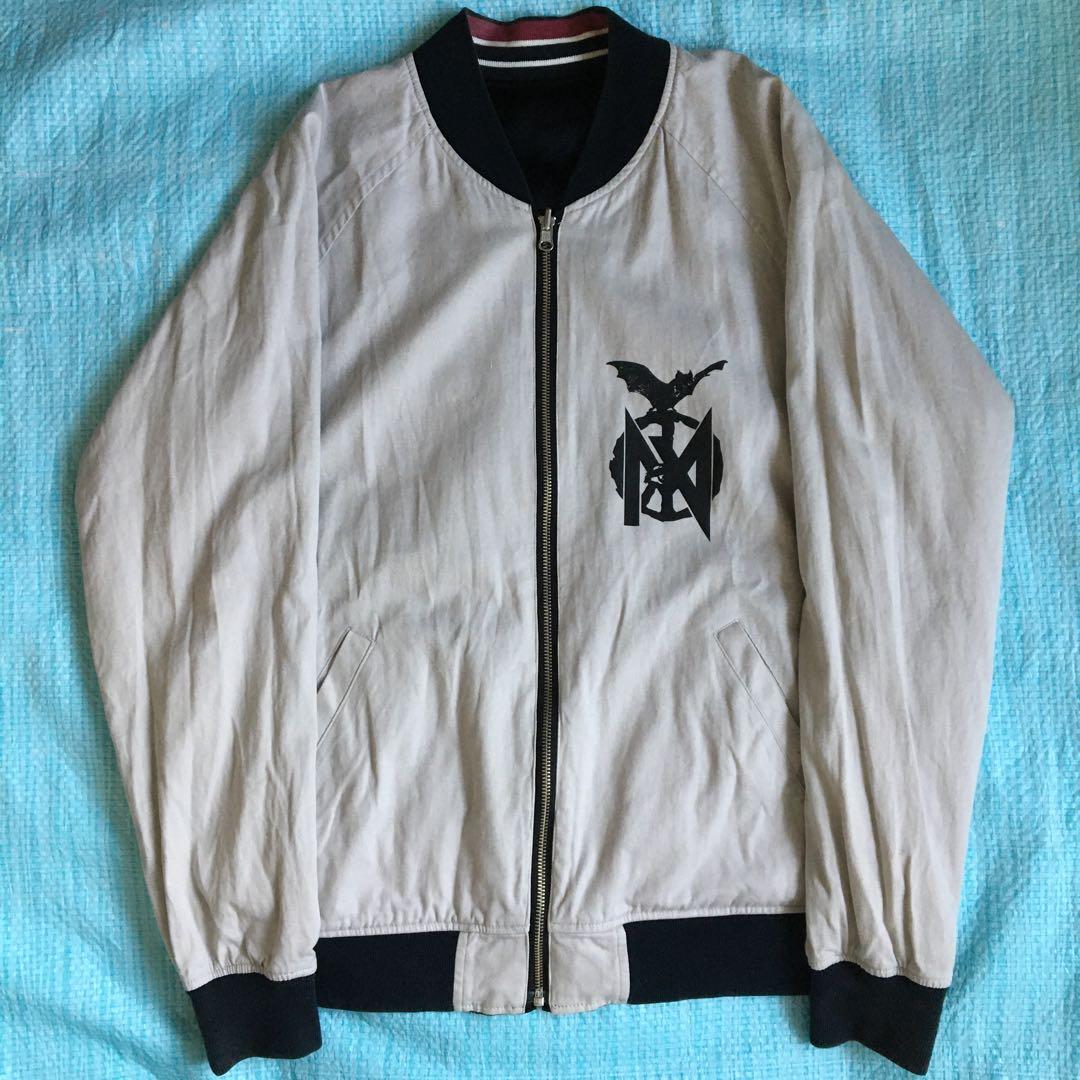 清春着用☆MaD⬛︎PROPA9ANDA⬛︎リバーシブルスカジャン⬛︎￼刺繍