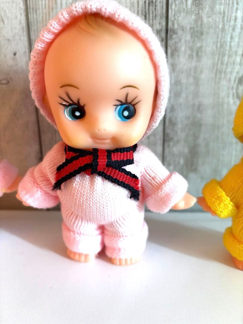 キューピーちゃん人形 3体セット 昭和レトロ - メルカリ