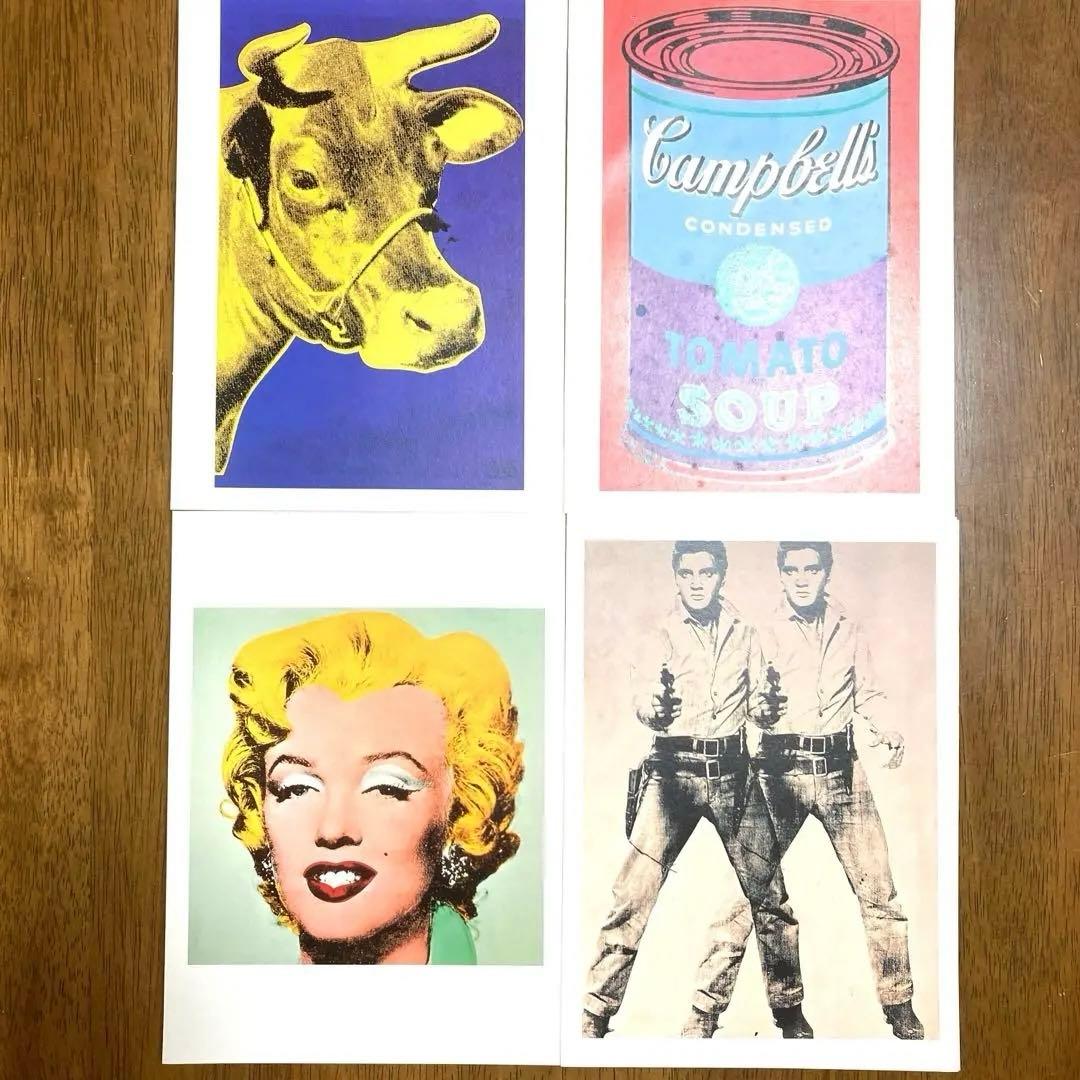 アンディ・ウォーホル☆ポストカード 4枚セット - メルカリ