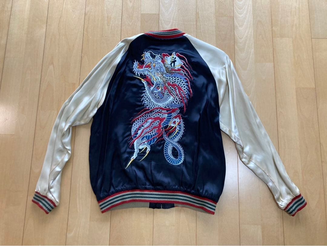 極美品 桐生一馬モデル 龍が如く Cropped Heads スカジャン - メルカリ