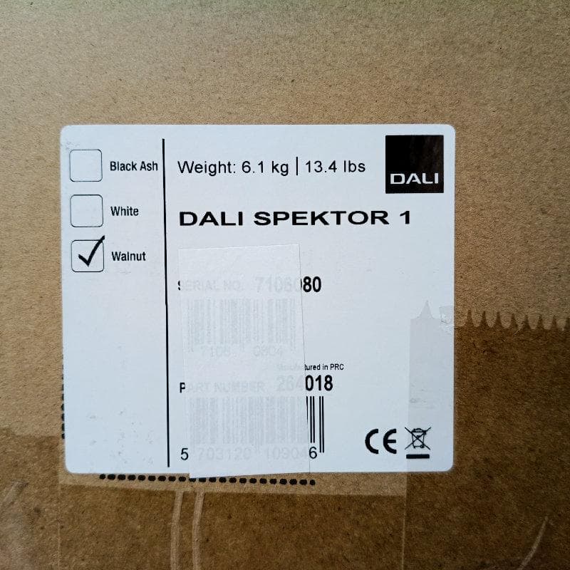 DALI SPEKTOR1 ウォルナット ブックシェルフスピーカー ダリ