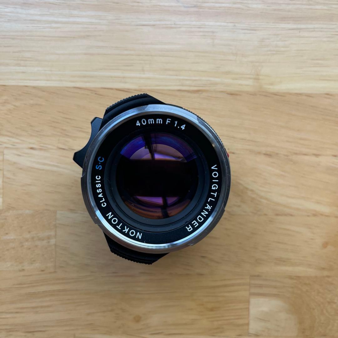 マウントアダプター付きNOKTON classic 35mm F1.4 SC