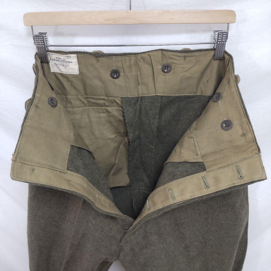 モコ様専用】ベルギー軍 50s デッドストック モーターサイクルパンツ