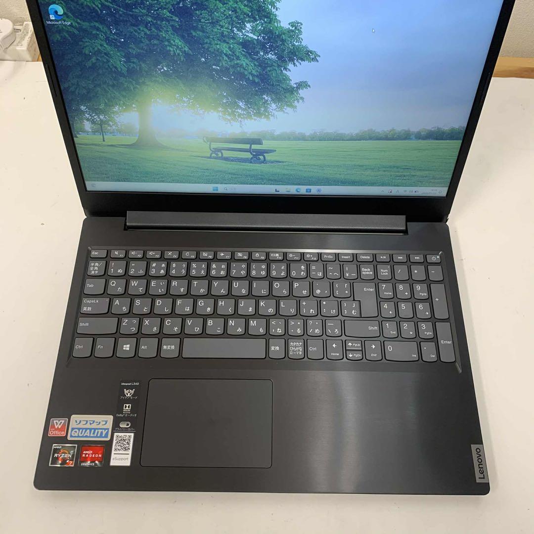 876 レノボ ideapad L340 Ryzen 7 8GB SSD256 - メルカリ