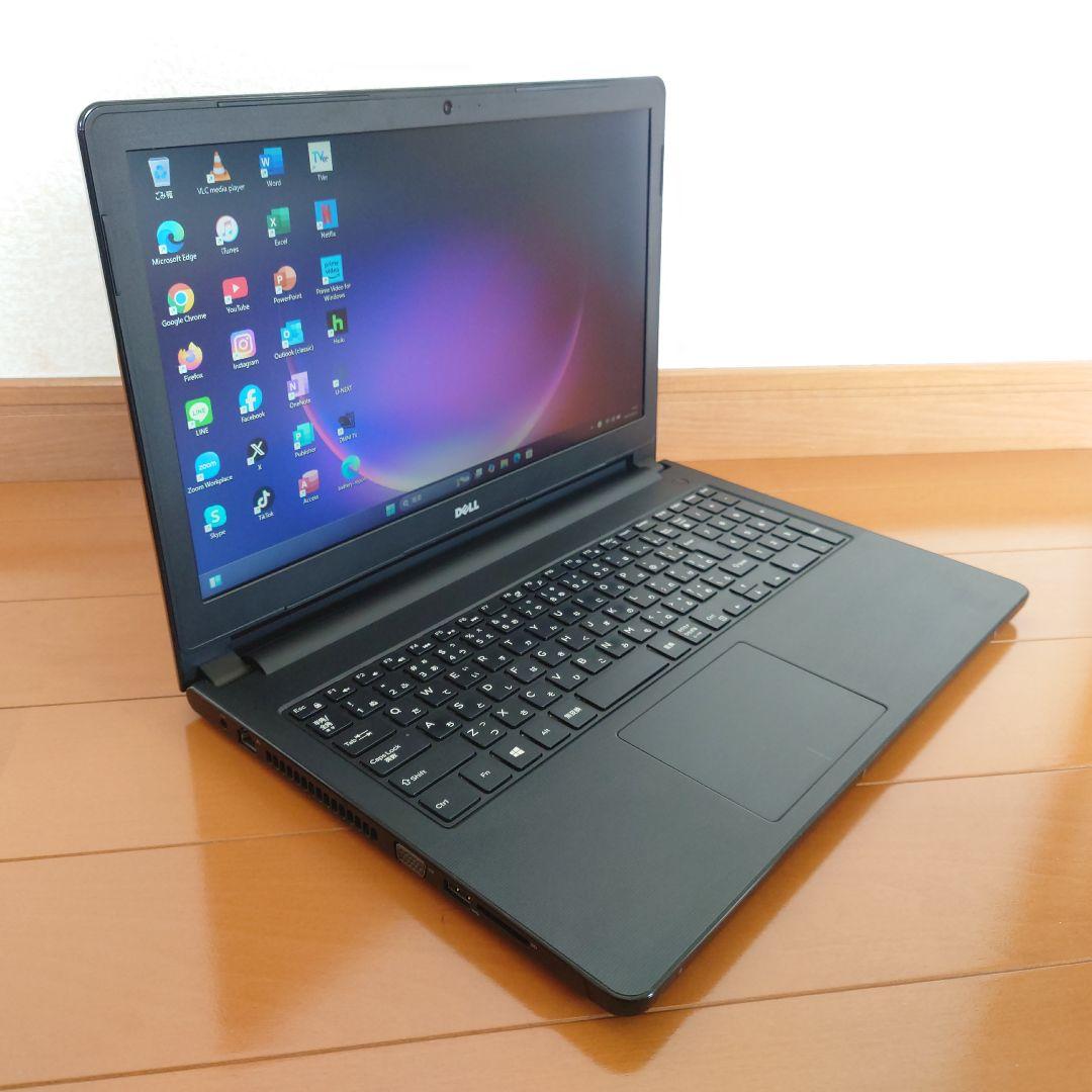 設定済み❤DELLデルノートパソコン　Vostro 3558❤オフィス2021付