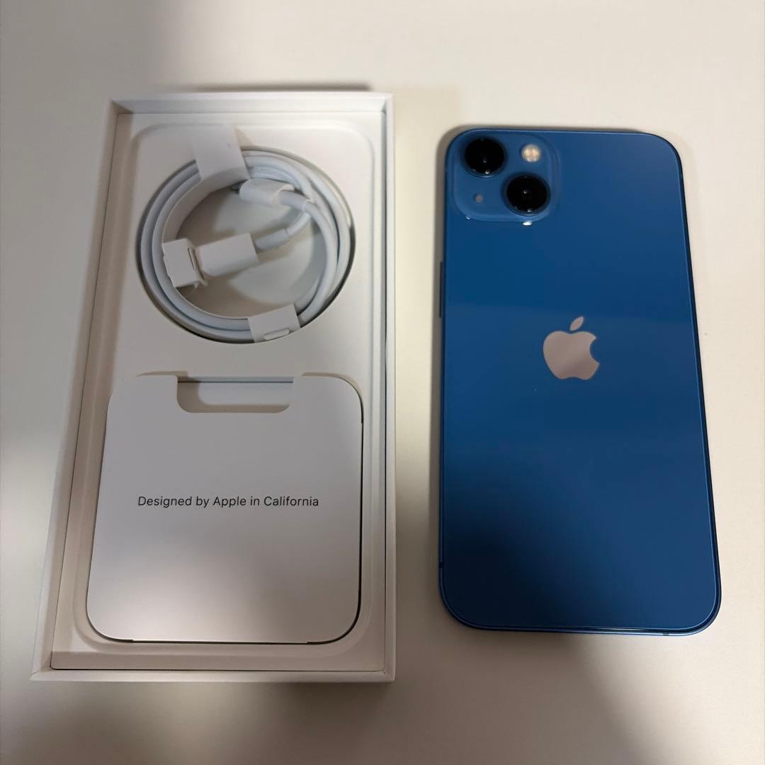 iPhone13 本体 ブルー 256GB - メルカリ