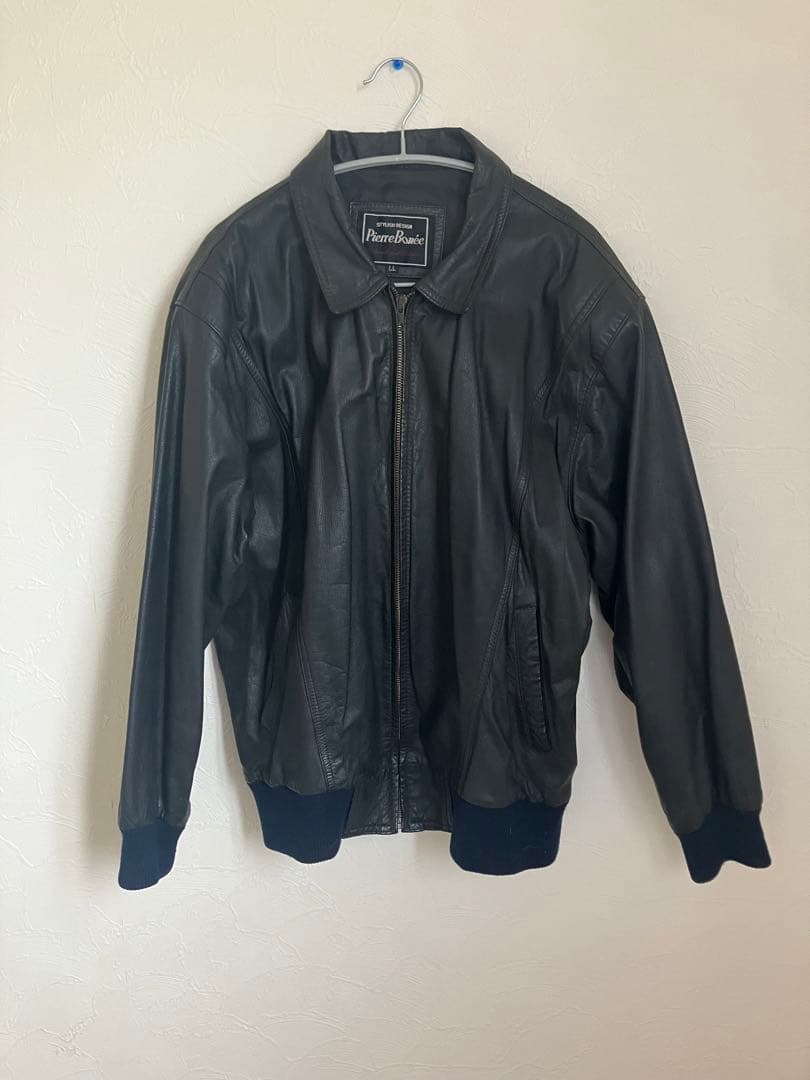 極美品】レザーヴィンテージボンバージャケット 牛革 Lサイズ - メルカリ