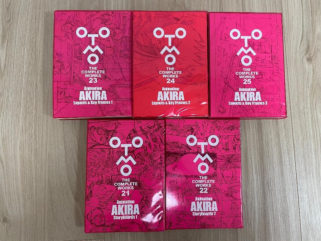 【美品】大友克洋全集　COMPLETE WORKS21〜25セット　AKIRA 美品】大友克洋全集 COMPLETE WORKS21〜25セット AKIRA AKIRA 1 大友