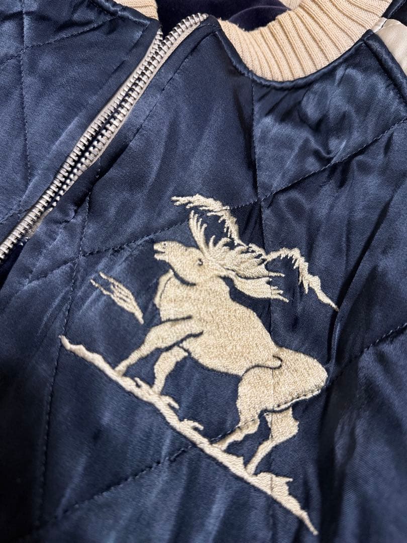 2面用 日本製 The Flat Head 別珍 スカジャン vintageの通販はau PAY