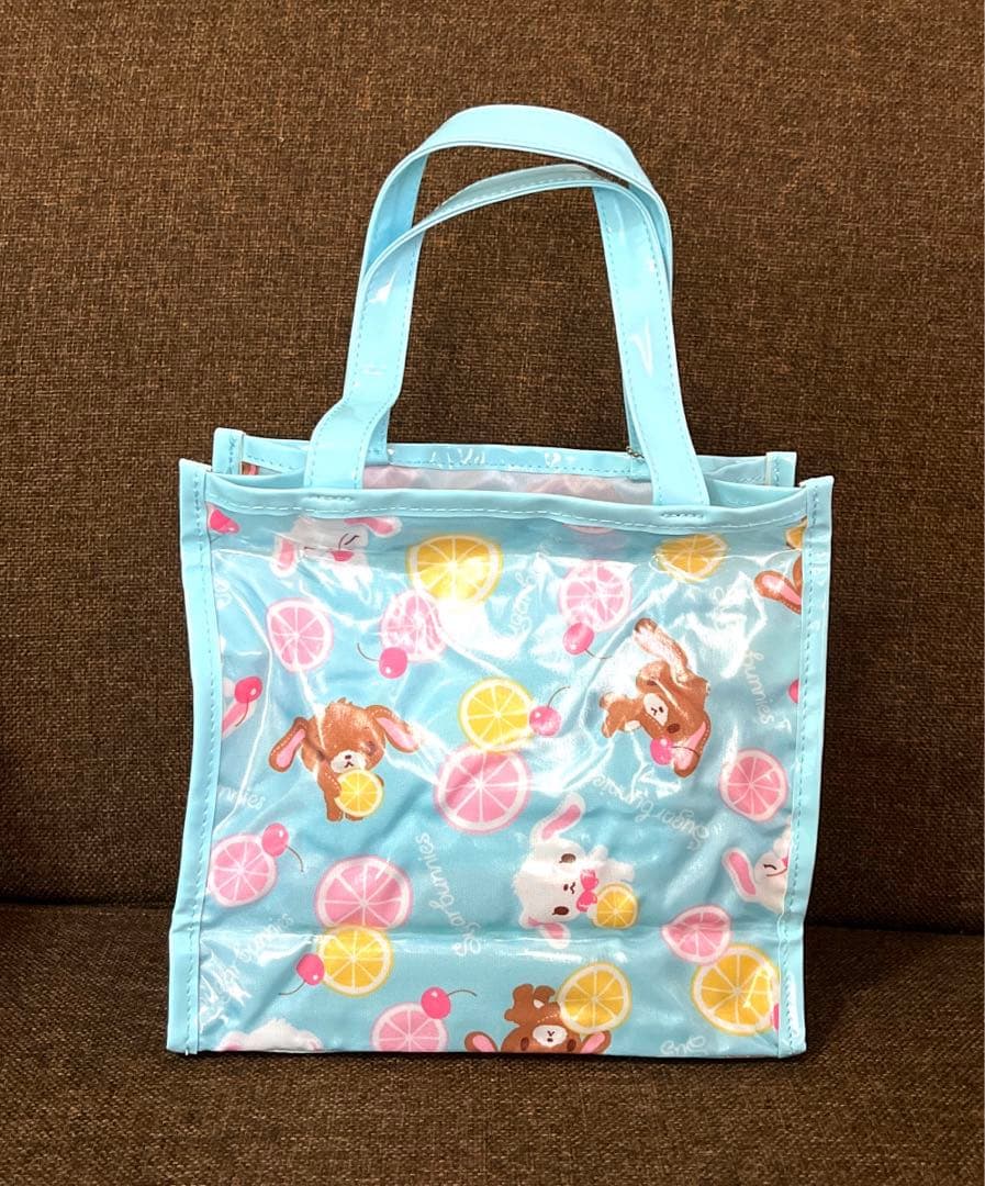 平成レトロ サンリオ シュガーバニーズ トートバッグ フルーツ柄