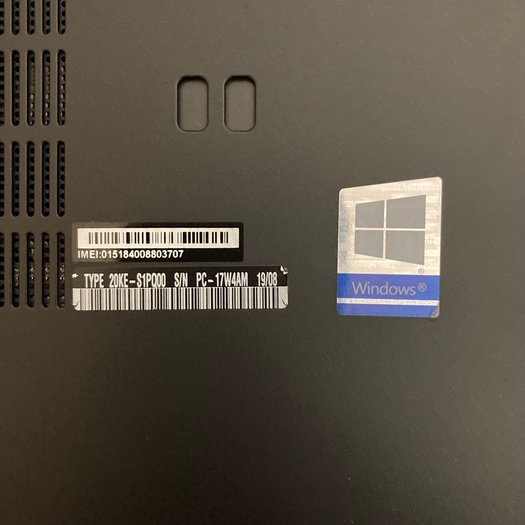 起動確認済みジャンク 8世代i5 Lenovo ThinkPad