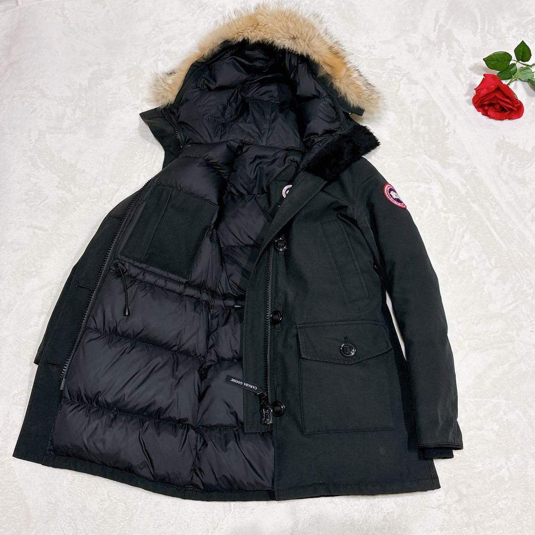 カナダグース ダウンコート ブロンテパーカー レディース ブラック 黒