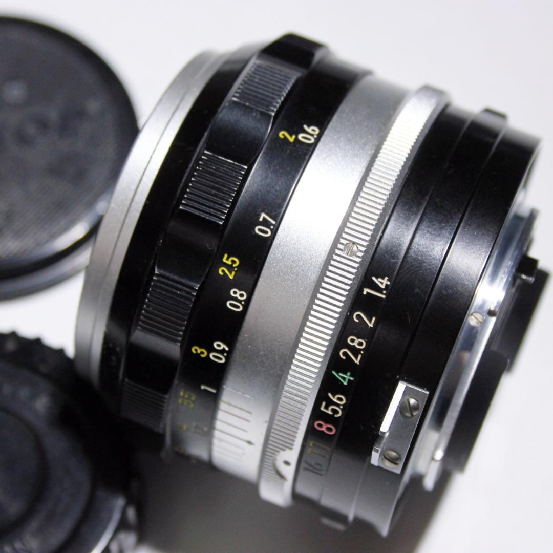 Nikkor-S Auto 50mm f1.4 レンズ 付属品あり