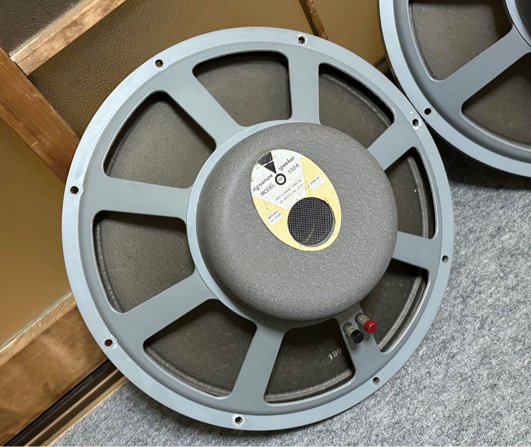 JBL D130A ユニットペア。16Ω - メルカリ