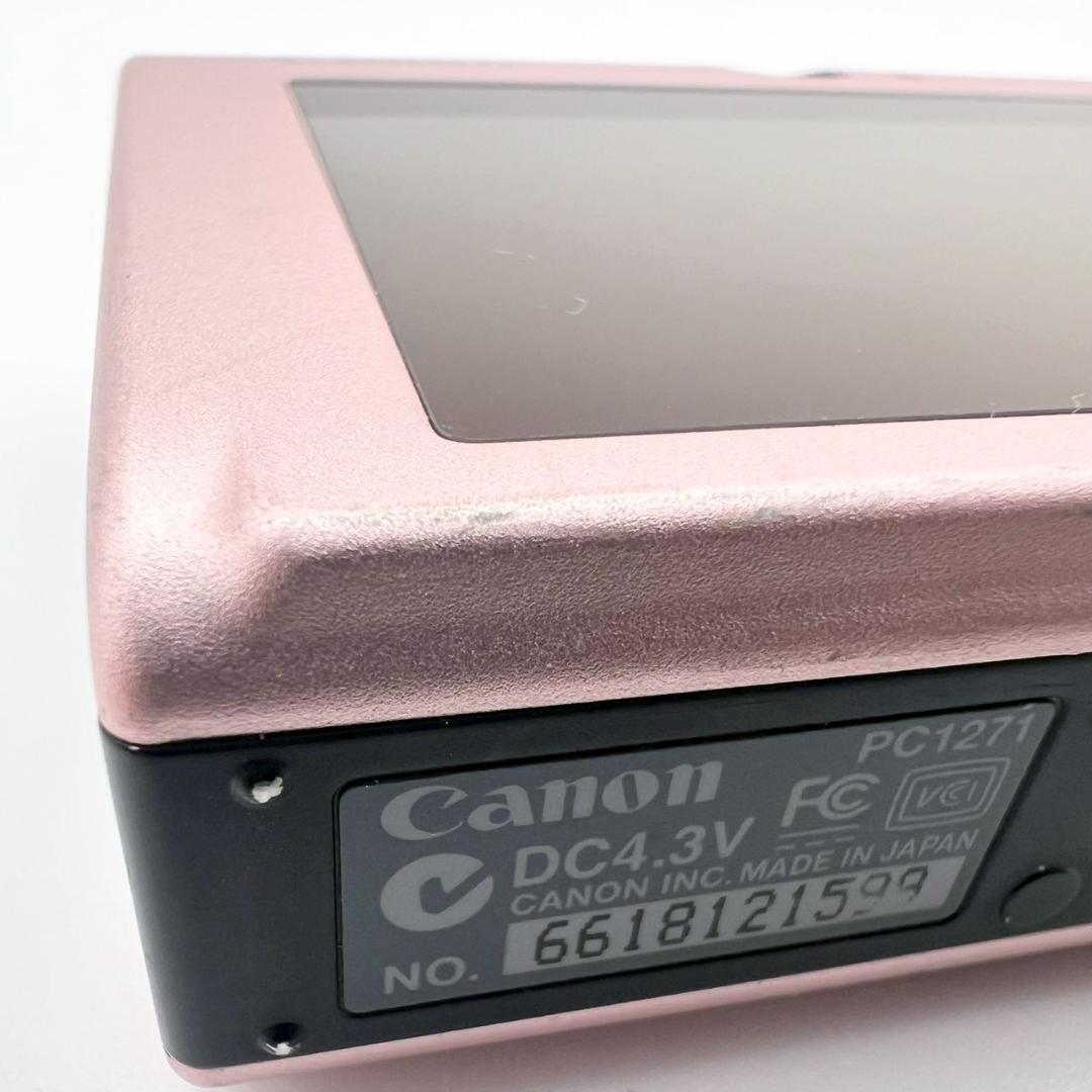 【完動品】Canon IXY 20 IS コンデジ ピンク 動作確認済