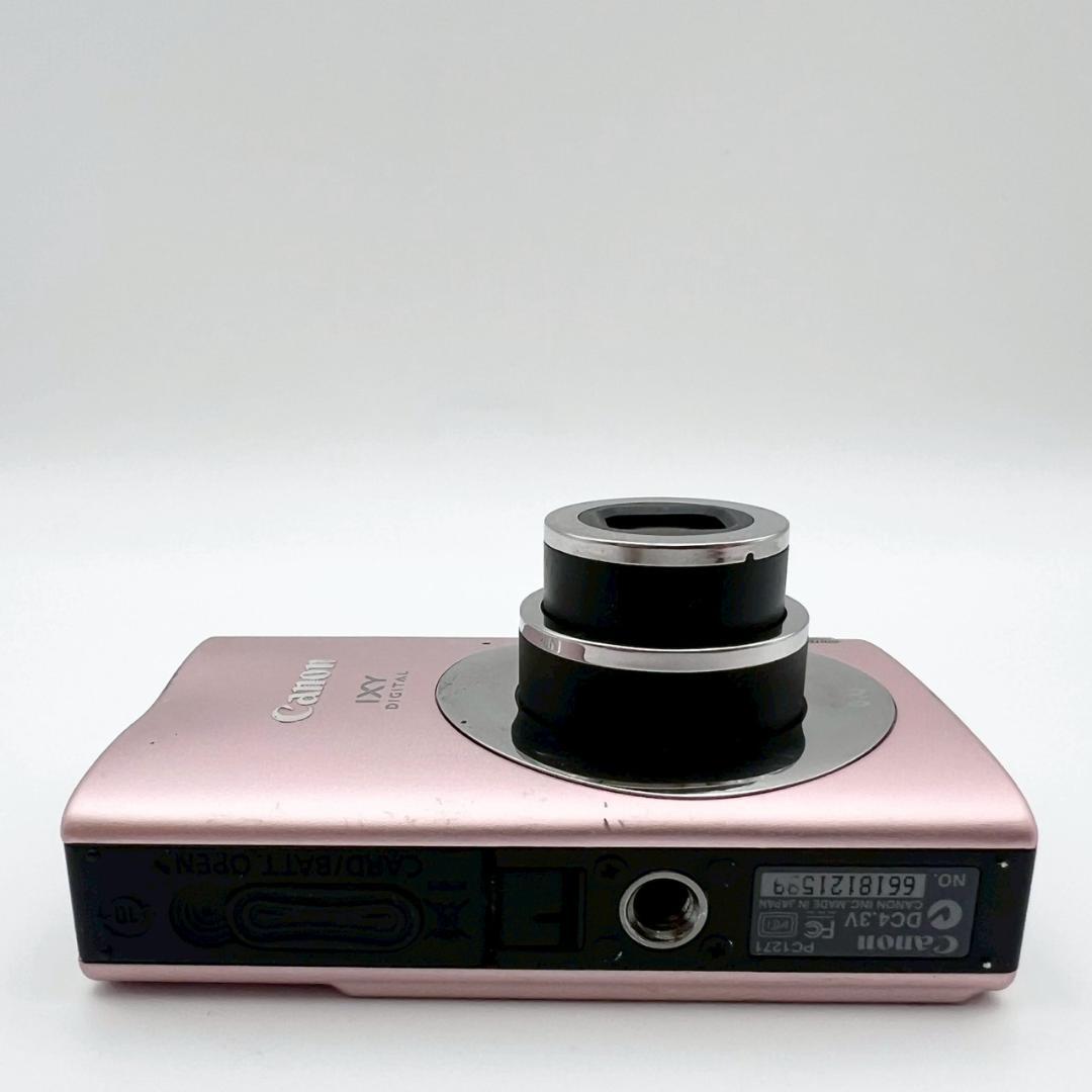 【完動品】Canon IXY 20 IS コンデジ ピンク 動作確認済