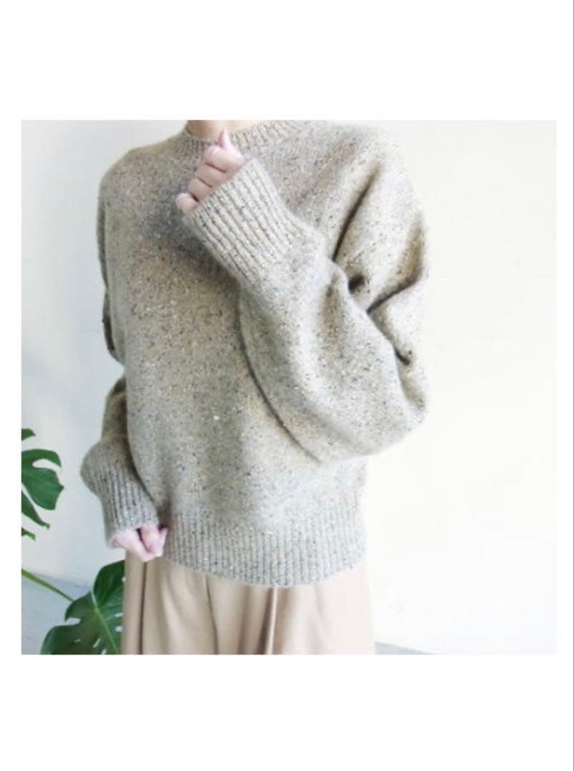 トップス AURALEE NEP CASHMERE KNIT BIG P/O 綺麗な色です。上質なカシミヤのセーター。 | andPheb Staff Blog