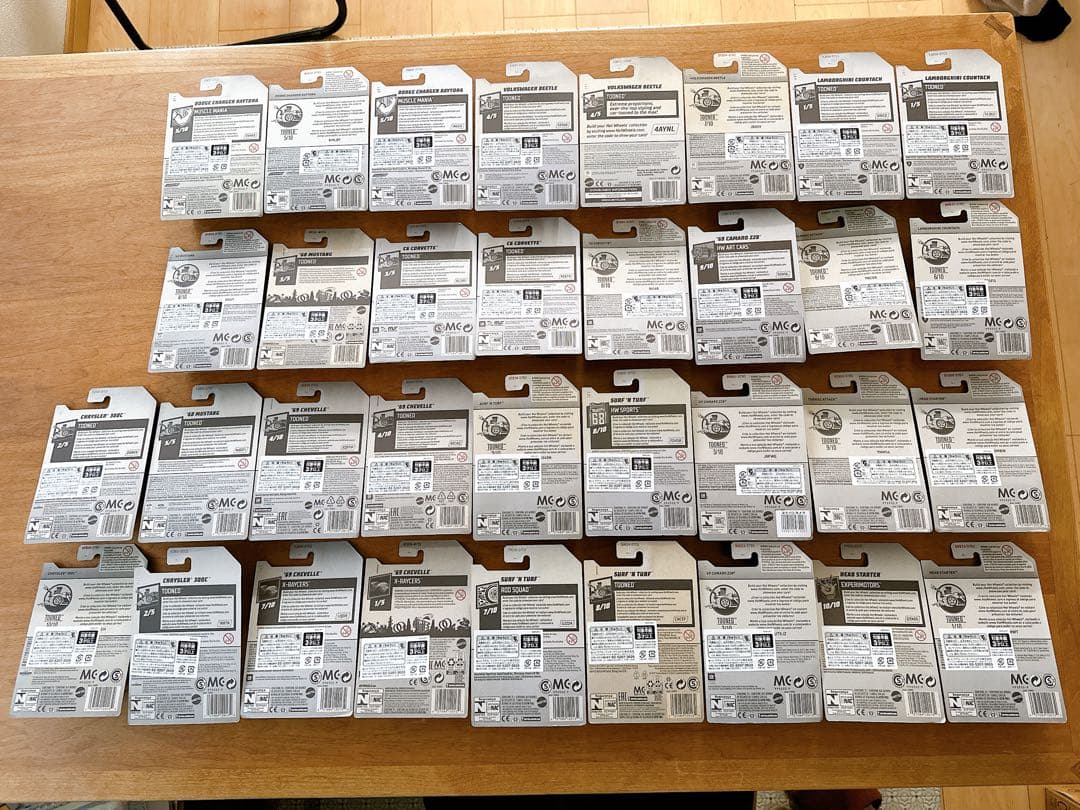 ホットウィール トゥーンド 34台セット マスタング コルベット ワーゲンetc