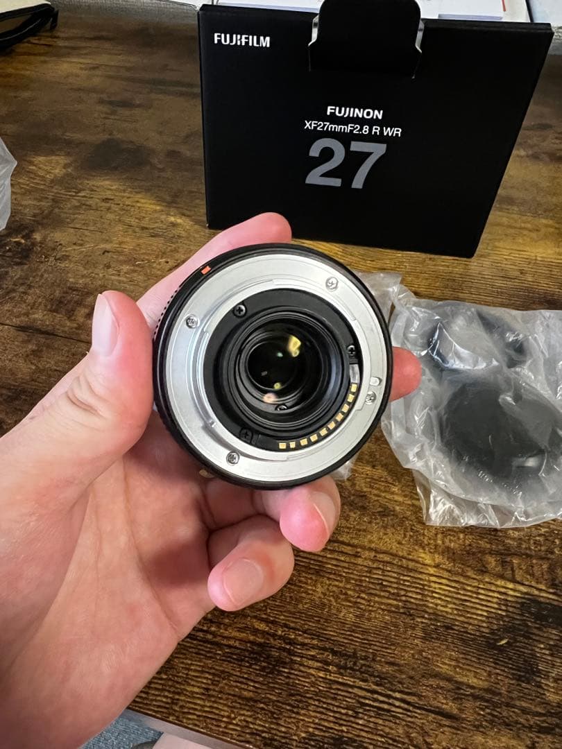 レンズ(単焦点) Fujifilm XF27mmF2.8 R WR
