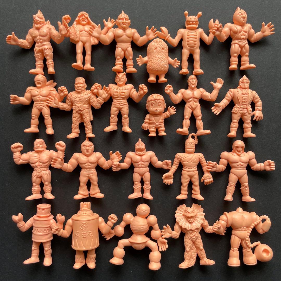 キン肉マン（キン消し）復刻版 パート3.4まとめ 全22体フルコンプ