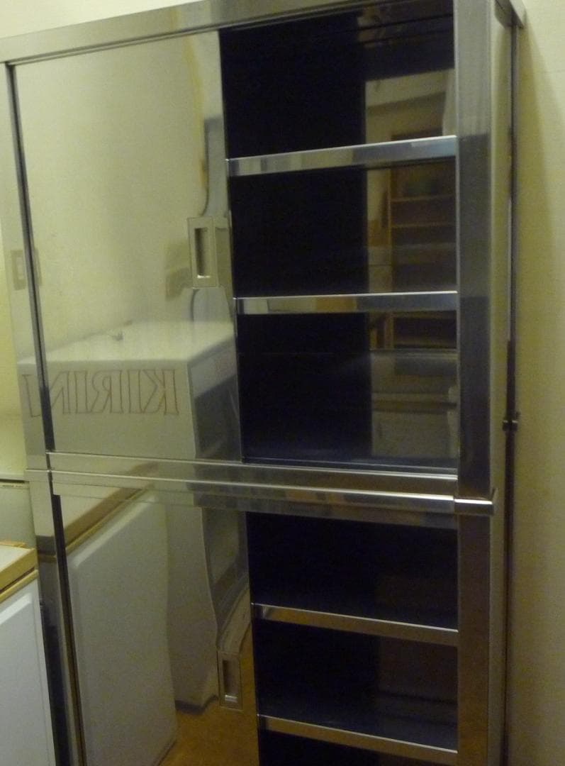 ステンレス製業務用食器棚 作業台に取付ける収納棚、KIPROSTAR業務用ステンレス製置き棚