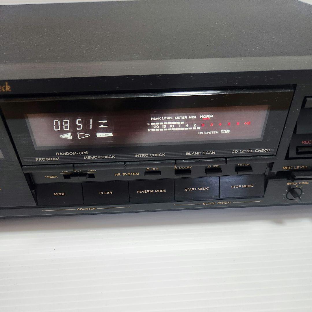 [希少 リモコン付き] TEAC R-646X カセットデッキ