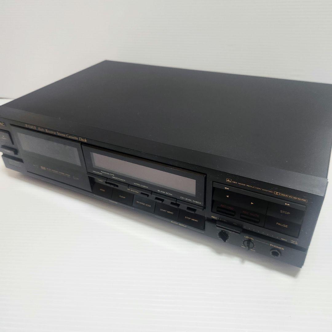 [希少 リモコン付き] TEAC R-646X カセットデッキ
