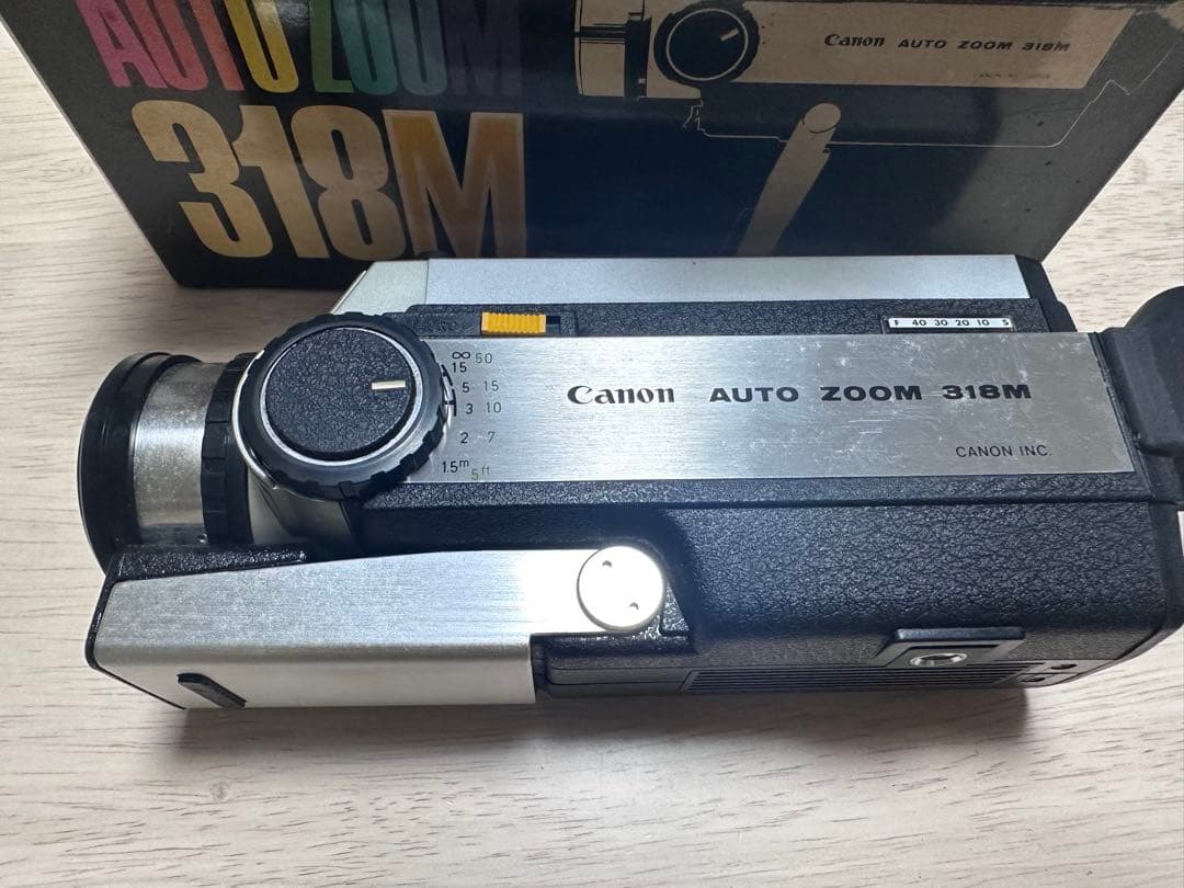 1972年発売 Canon AUTO ZOOM 318M 本体と付属品