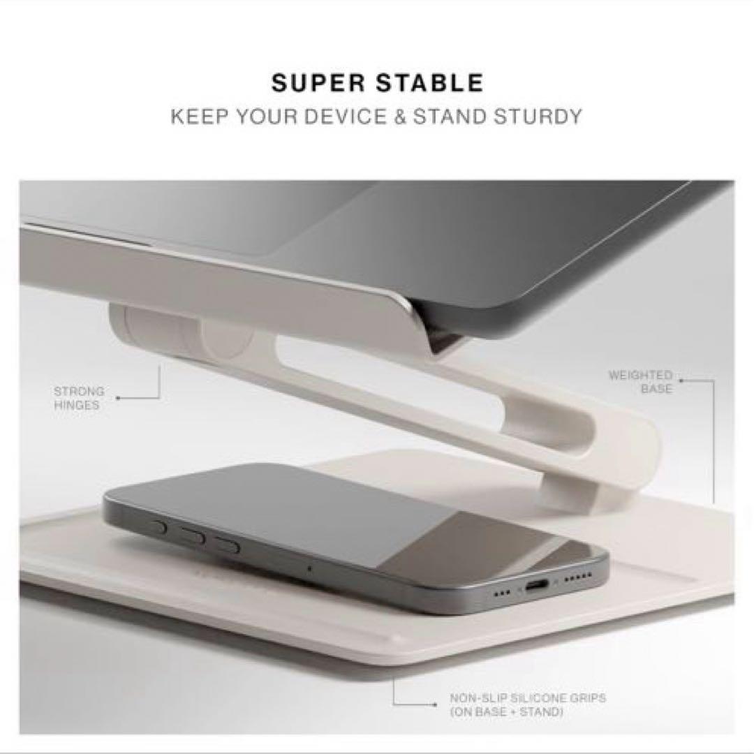 未使用）Native Union デスクノートパソコンスタンド ホワイト