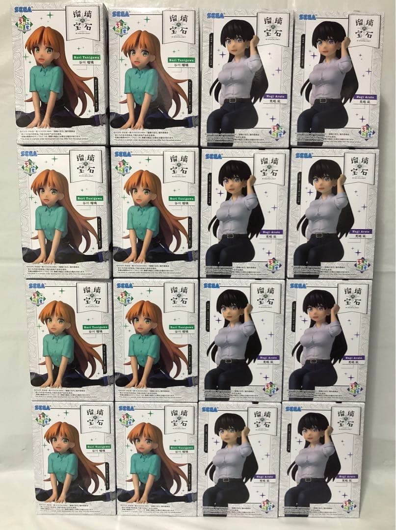 瑠璃の宝石 ちょこのせプレミアムフィギュア 荒砥凪 谷川瑠璃 - メルカリ