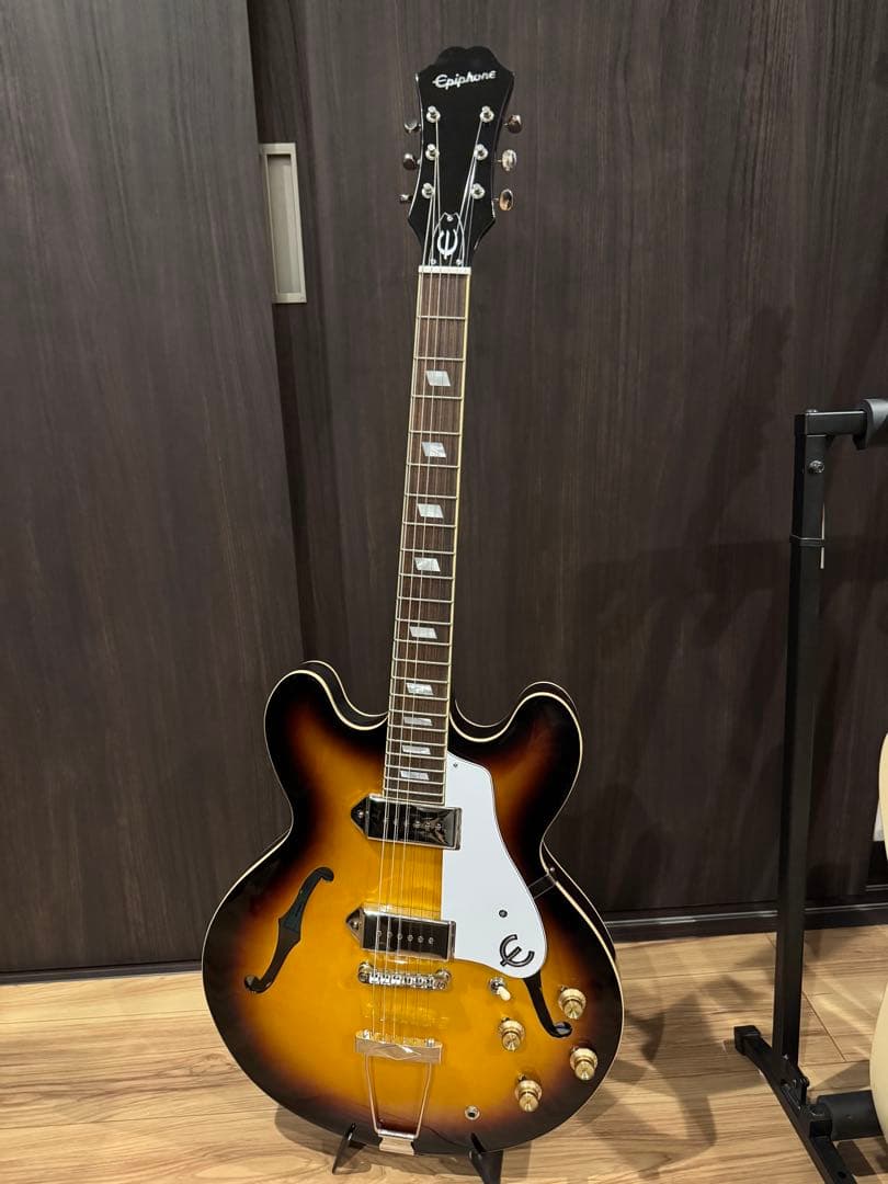 ギター Epiphone Casino Vintage Sunburst Epiphone Casino Vintage Sunburst – United States